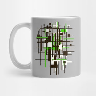 Architecture - Industrial 3D Graphic Skull Mug